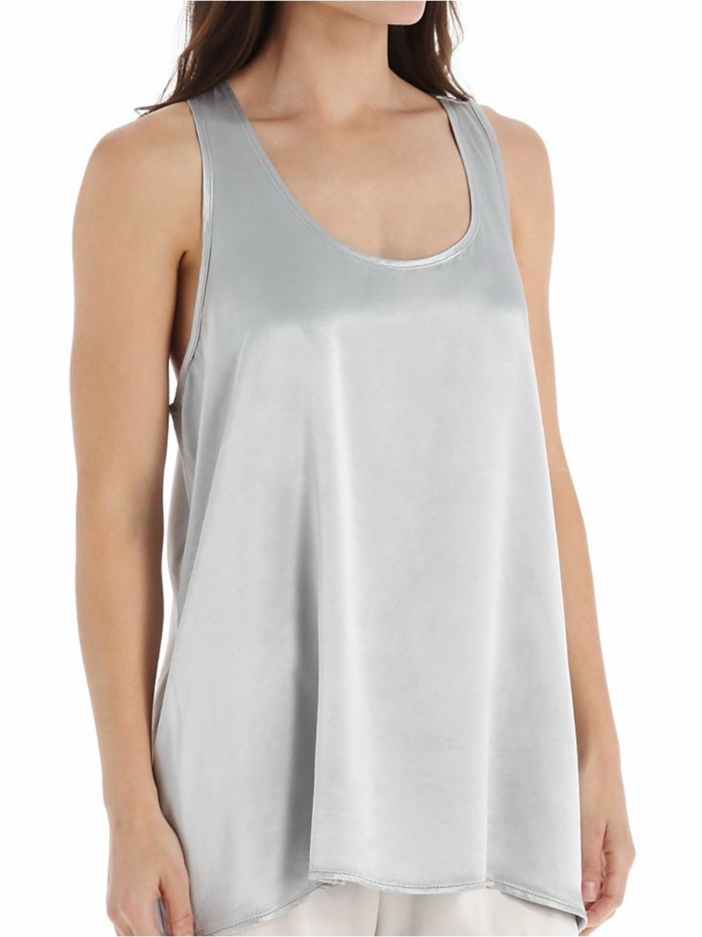 Pj Harlow Laura Tank- dark silver
